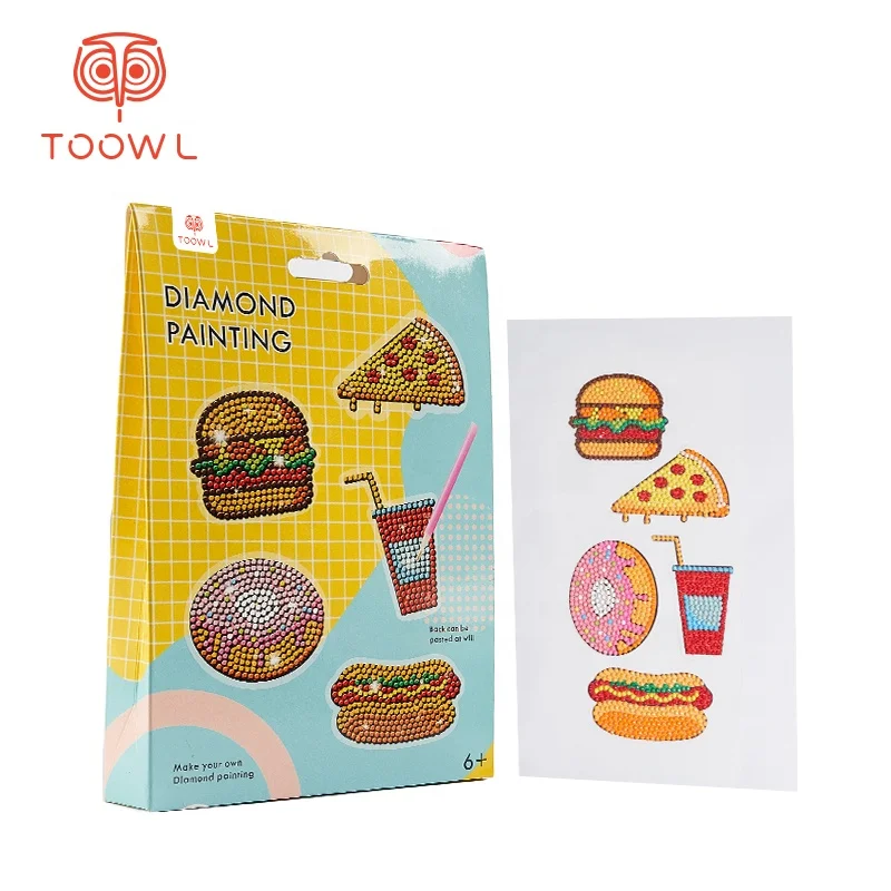 Wholesale DIY Diamond Art Painting Kid Stereo Puzzle Rhinestone Lipstick Diamond Painting