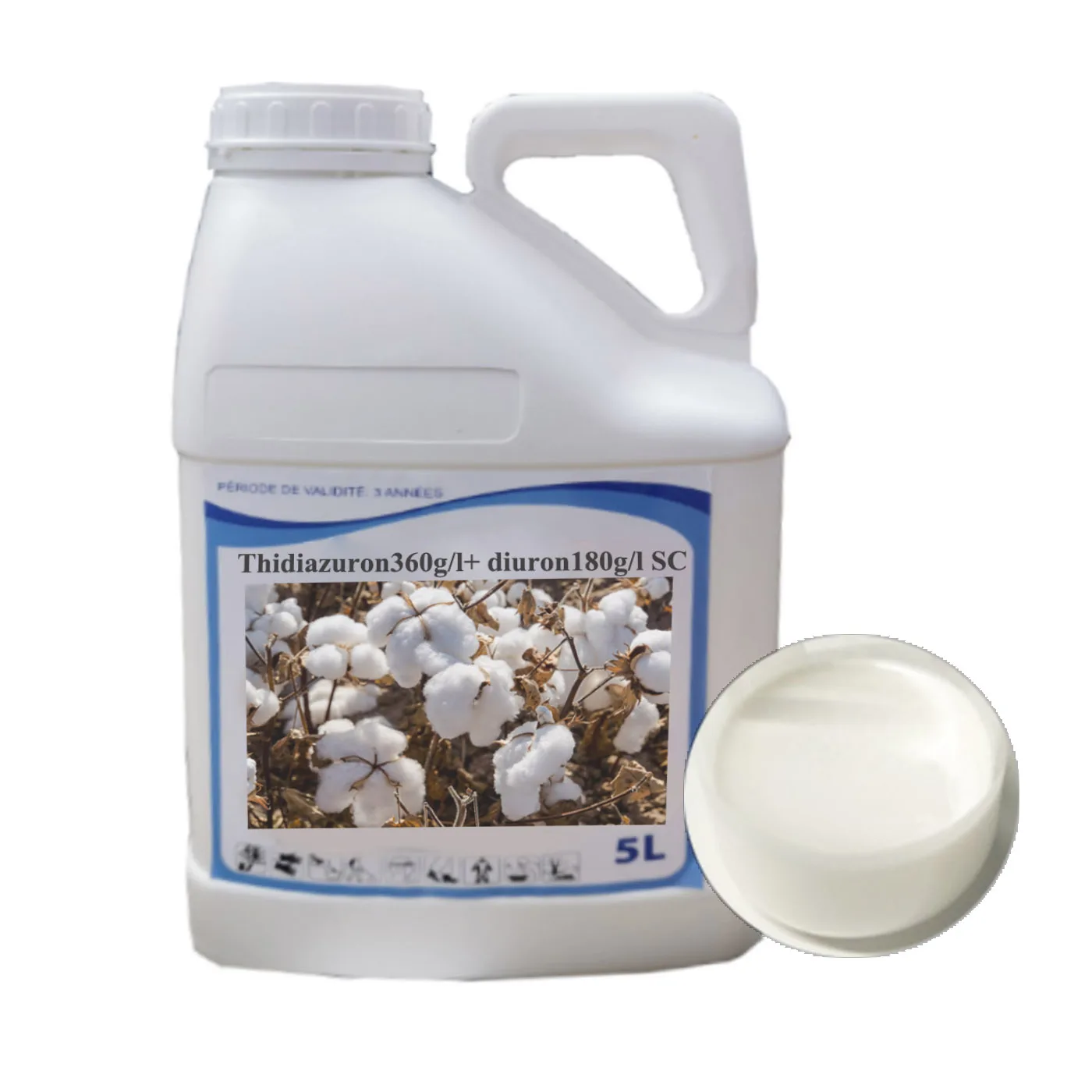 Cotton Peanut Plant Growth Regulator Thidiazuron 98%tc 50%wp Thidiazuron120g/l+ diuron60g/l sc