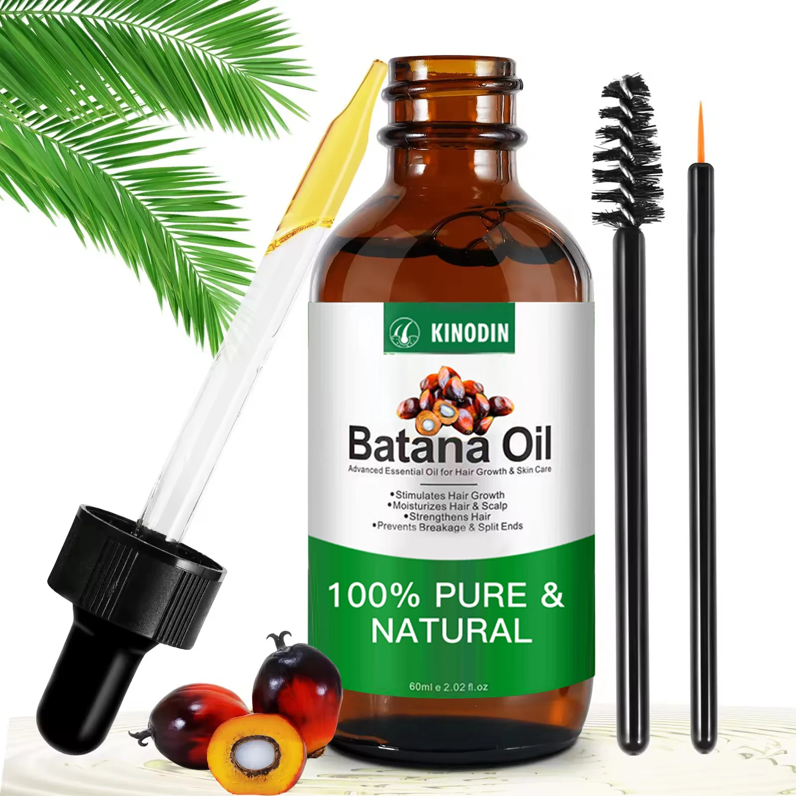 Private Label Smooth Repair Deeply Moisturize Dryness Prevent Hair Loss Promote Growth Hair Essential Batana Oil