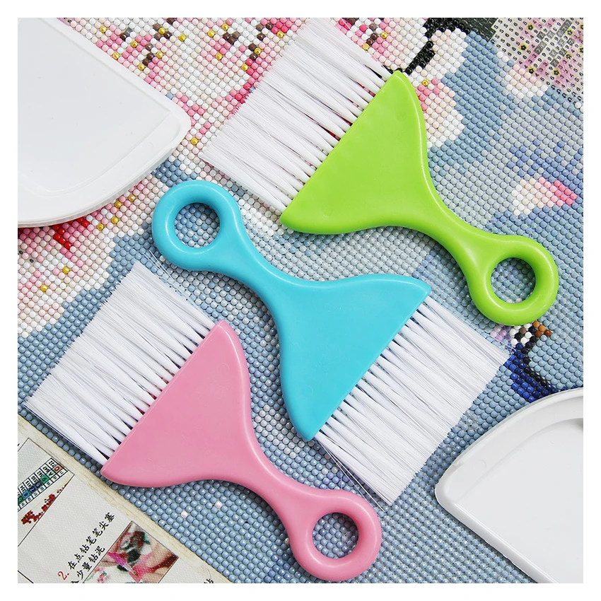 Diamond Painting Brush Storage Tray New Turning Drill Set Cleaning Tool Inverted Drill Funnel 5D Diamond Embroidery Kits