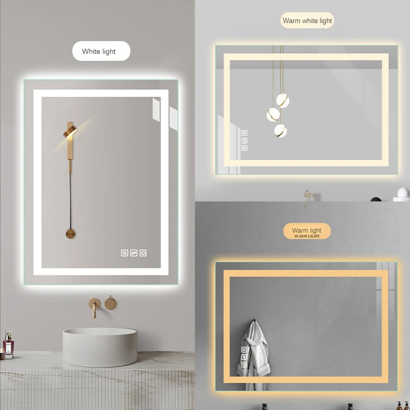chinese led compact make up mirror modern salon infinity smart mirror wall bathroom makeup mirrors with led lights and bluetooth