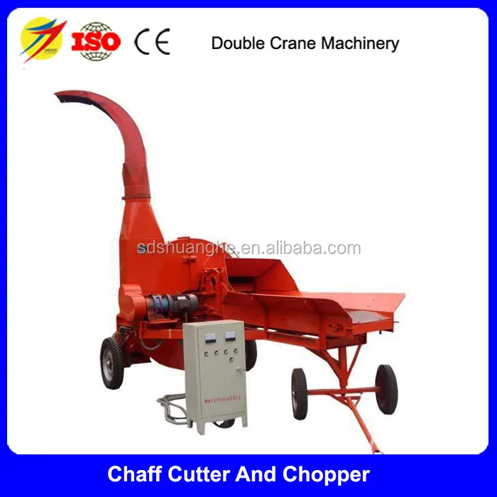 Cow Sheep Paddy Straw Cutting Machine Hay Corn Maize Silage Grass Chopper Machine Animal Feed Processing Machines Chaff Cutter
