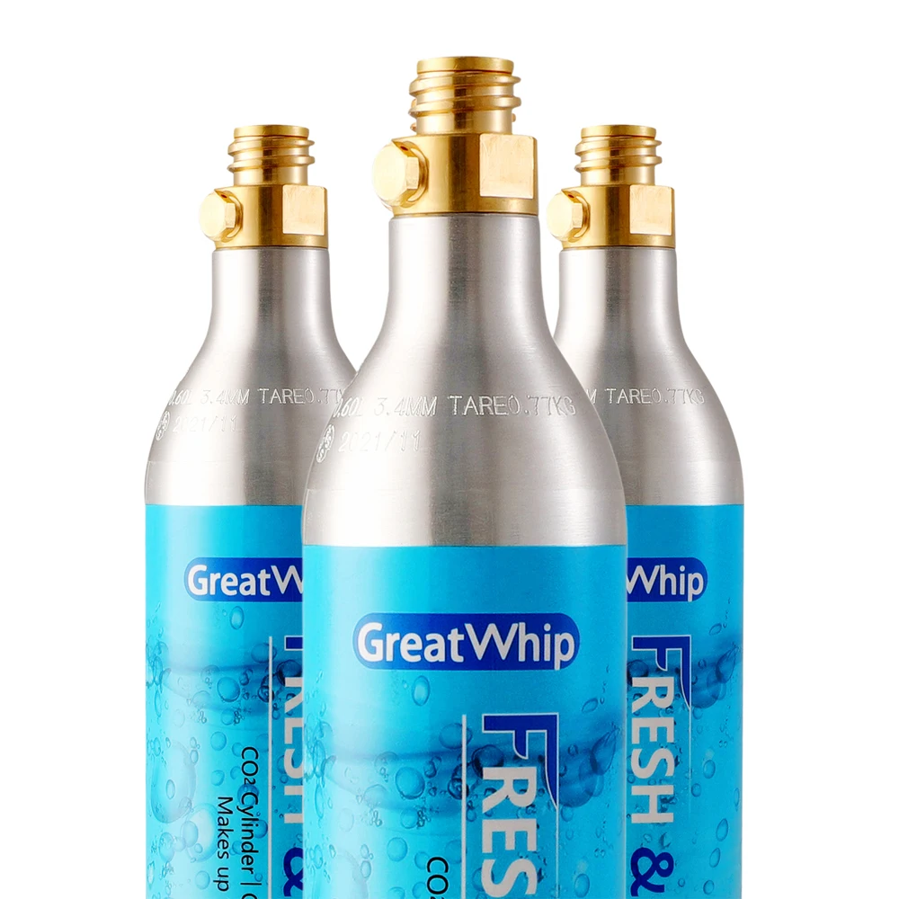 Greatwhip Soda Co2 Cylinder For Soda Maker Co2 Cylinder 0.6L Small Cylinder