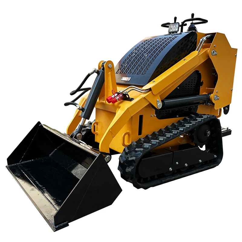 Mini Skid Steer Wood Stump Grinder SL360T Mini Skid Steer Loader For Sale