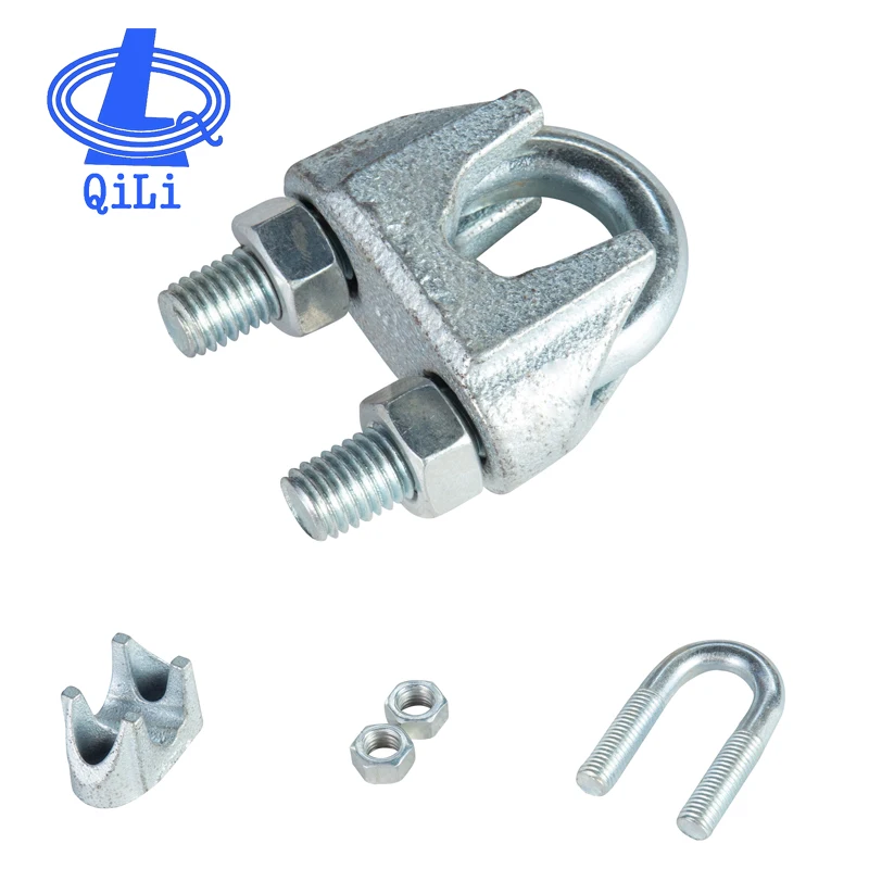 Electrical Galvanized Type A Malleable Wire Rope Clips