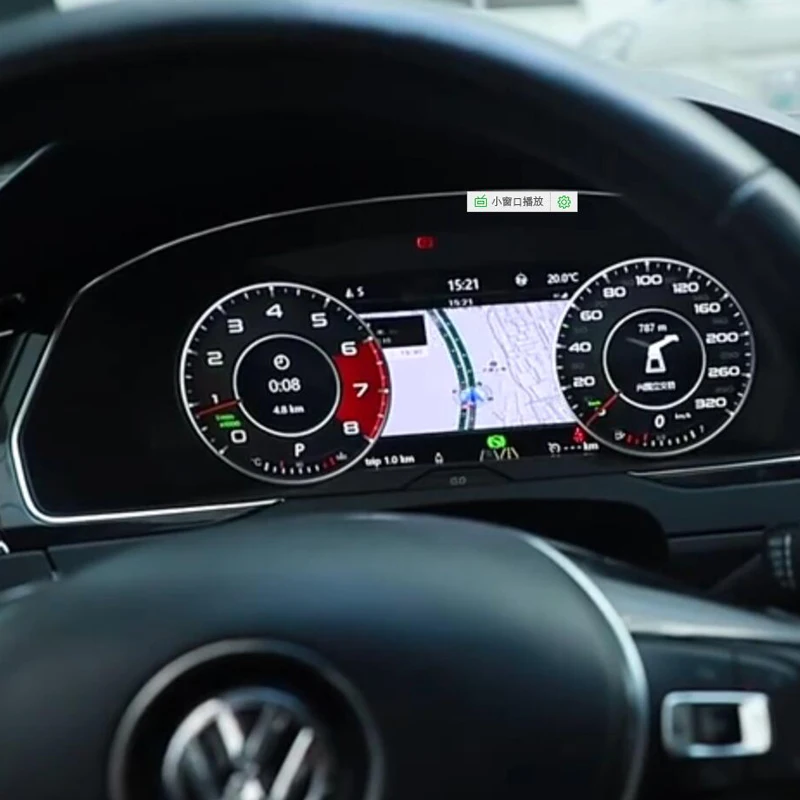 Автомобильный спидометр KANOR 12 3 дюйма с системой Linux для VW Golf7/Sportsvan