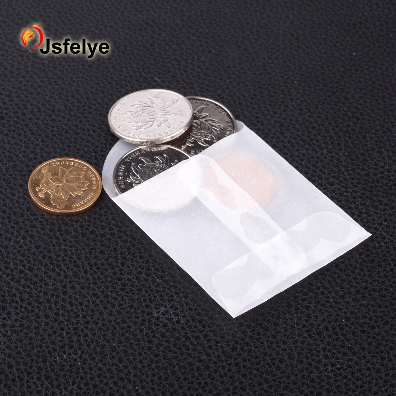 Белый полупрозрачный 2 дюймов квадратный конверты