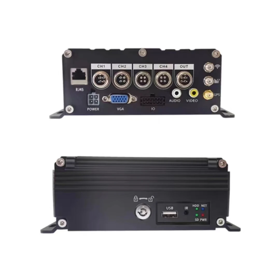 Mobile DVR 4 Channel Car Black Box HDD 1080p Base Version  MDVR ST9804 Video Recorder for Car Bus Truck