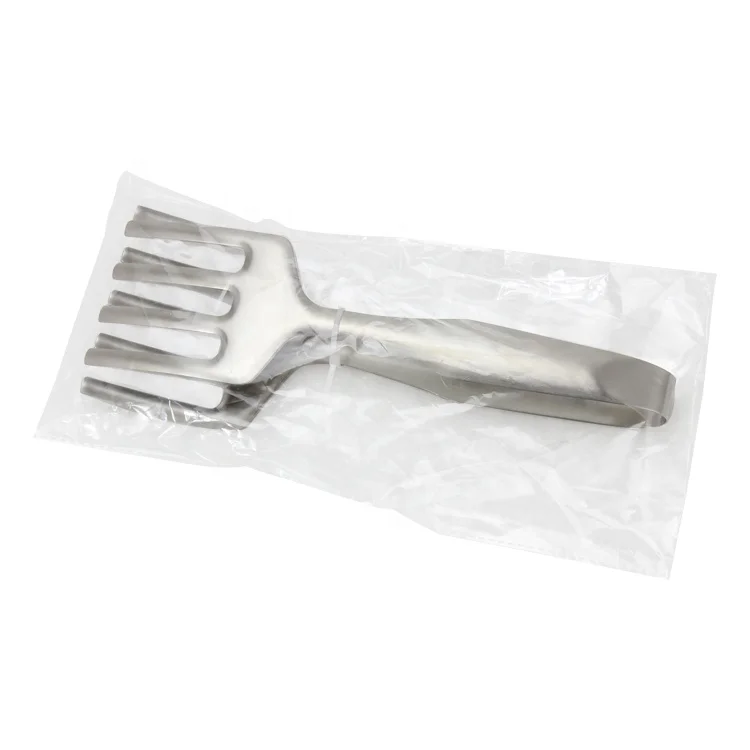 Multifunctional Kitchen Sugar Salad Bread Metal 201 Stainless Steel BBQ Grill Serving Tongs