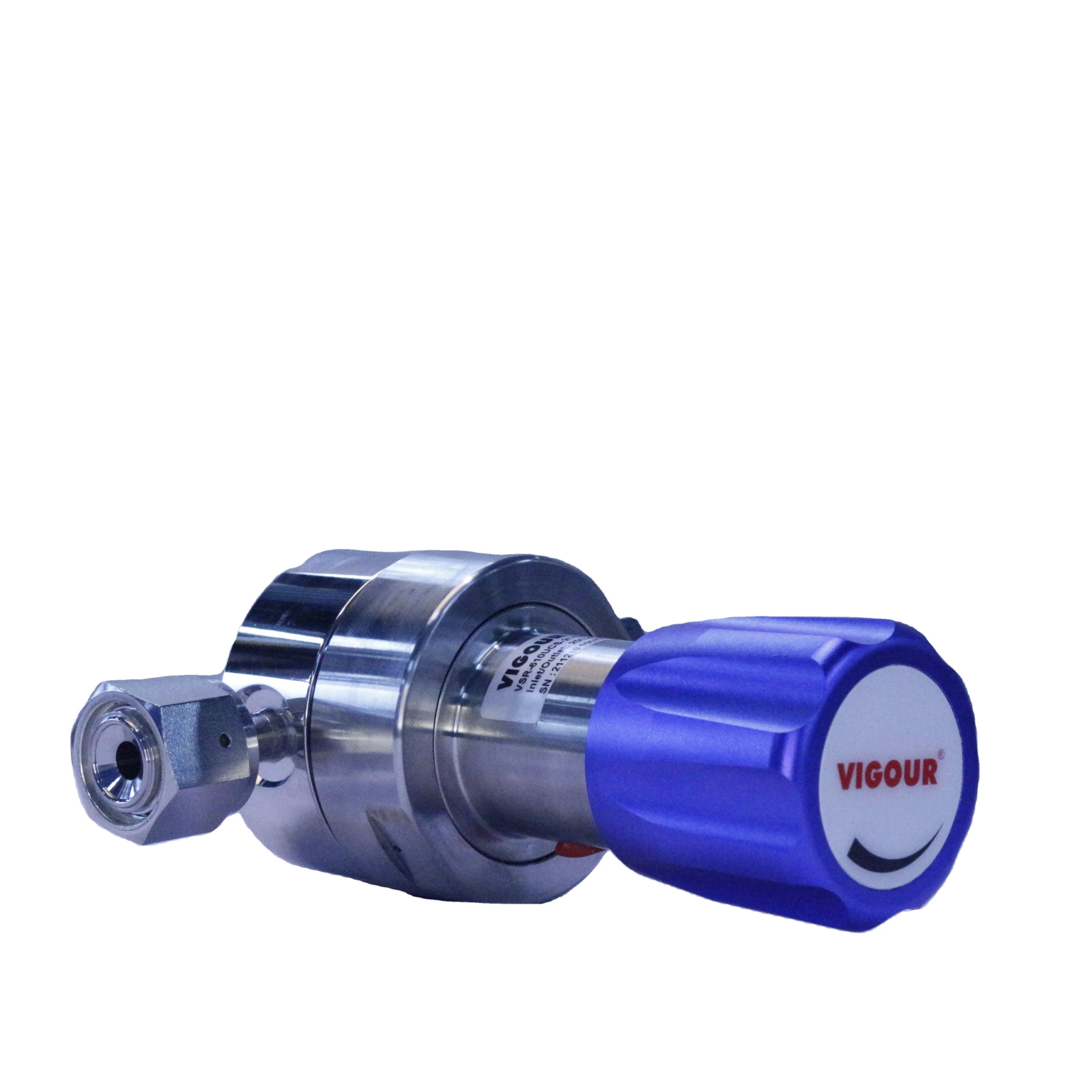 316 High Control Accuracy Manual Pressure Regulator Secondary Remelt Body for Gas Media