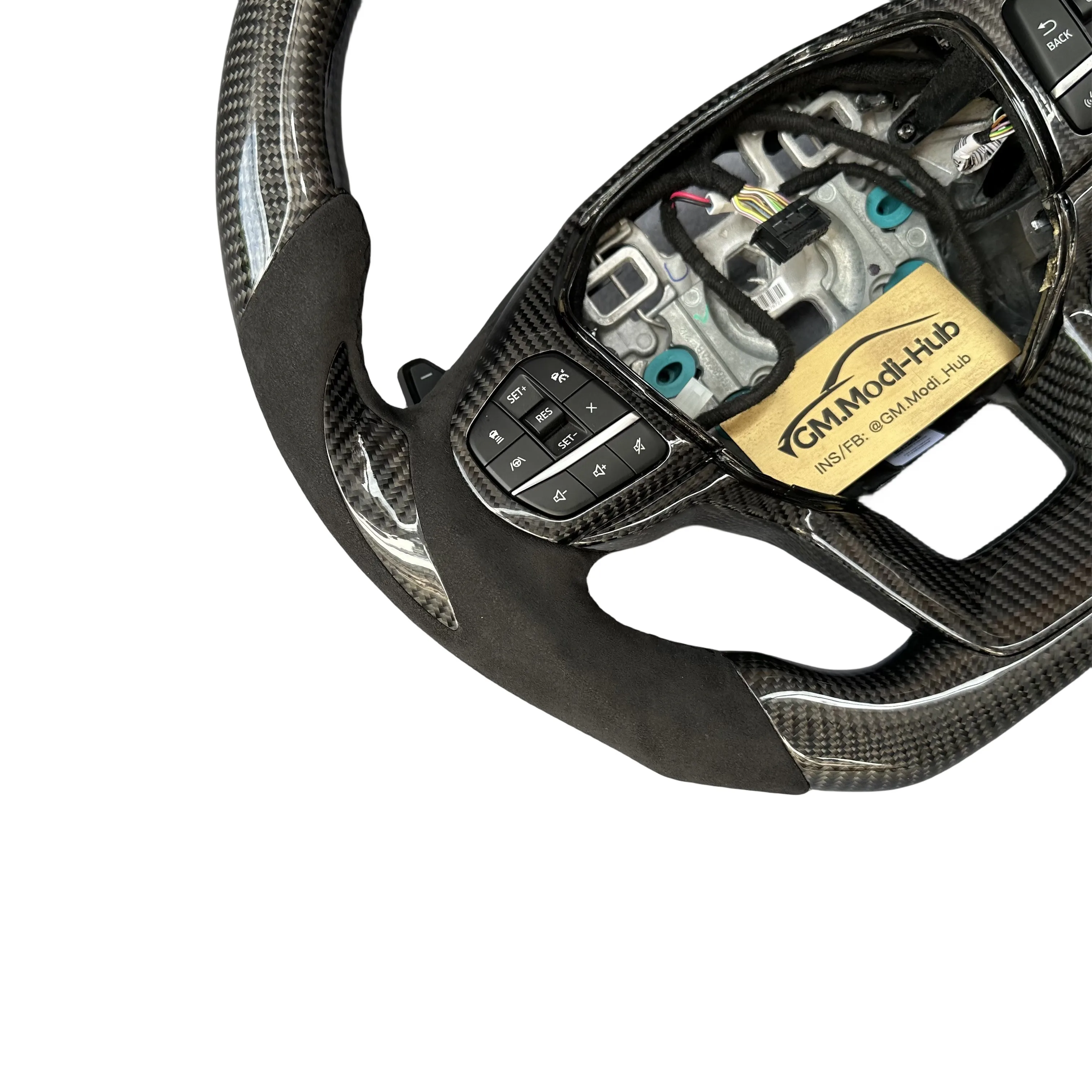 GM.Modi-Hub Factory Direct Carbon Fiber Car Steering Wheel For Ford 2020-2023 Explorer
