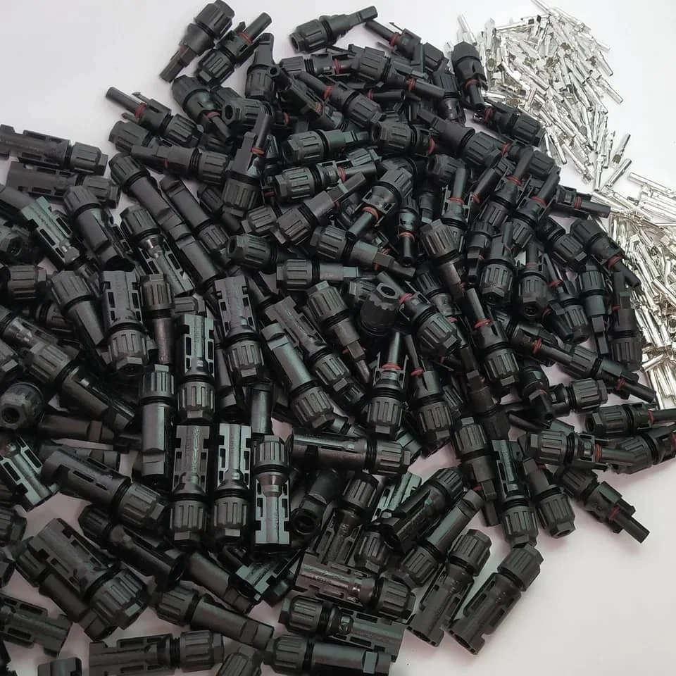 Mc4 Connector Male and Female, Mc4 Solar Panel Connector 30A 1000V for PV Cable 2.5/4/6mm Solar Panel Connect