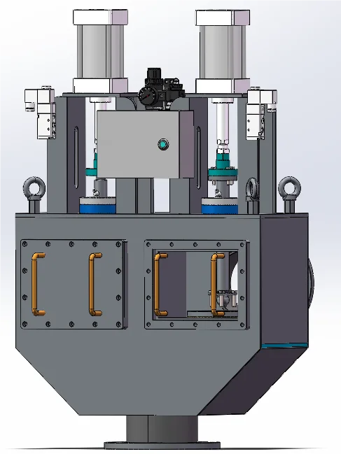 Two-Position Three-Way Directional Control Butterfly Valve For Gas
