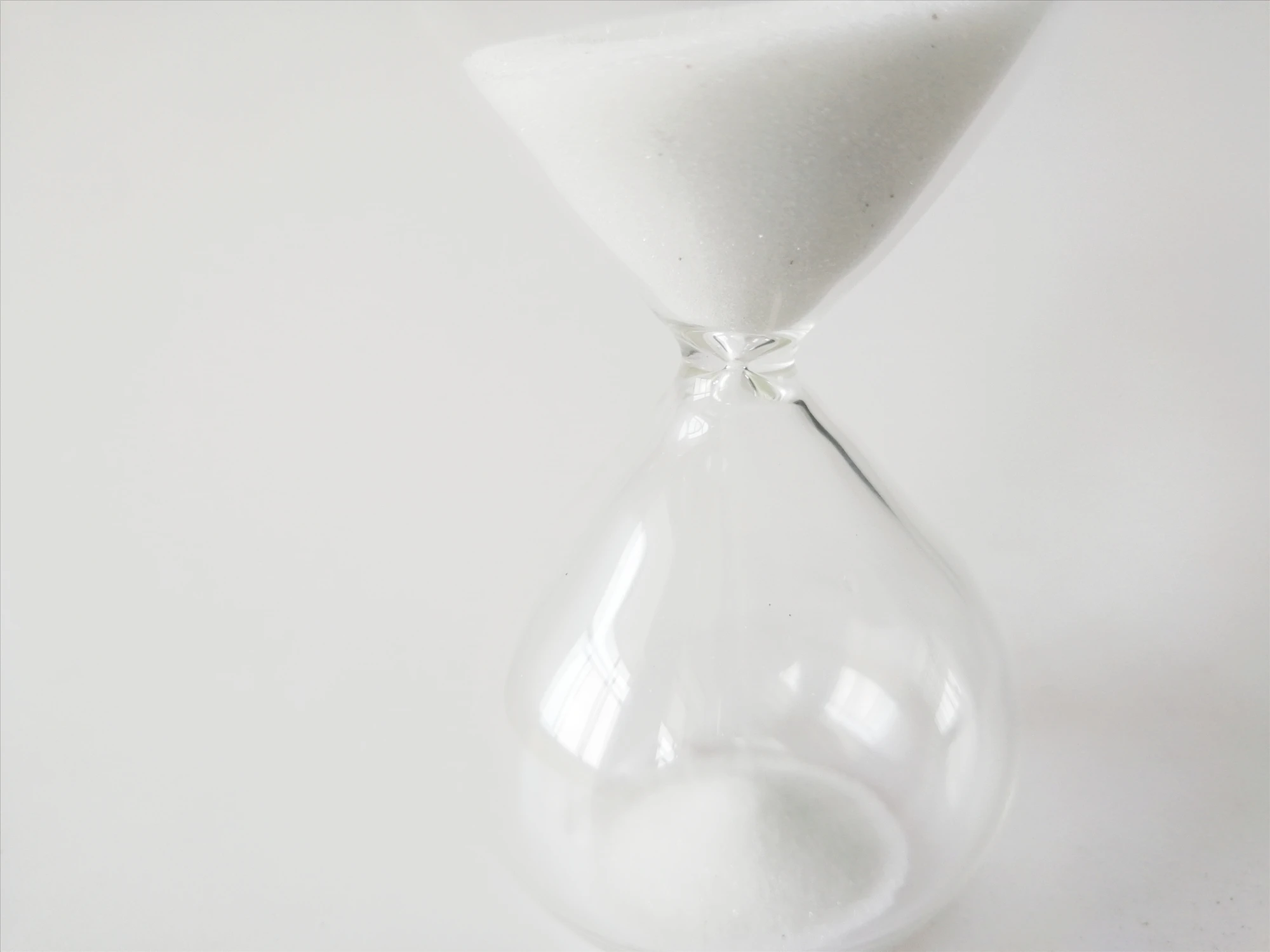 Sandtimer hourglass cute exquisite Classic white sand 5min non-stick Hour Glass for home decoration gifts