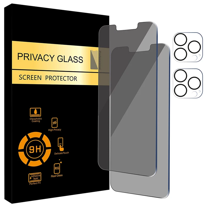 Защита экрана для iPhone 14 13 Pro Max 12 11 X XR 7 8 закаленное