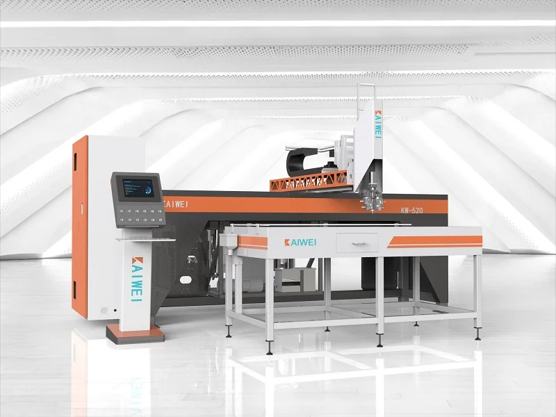 Машина для производства прокладок из полиуретана, автоматическая машина для запечатывания пены и клея, пенополиуретановая машина KW520D