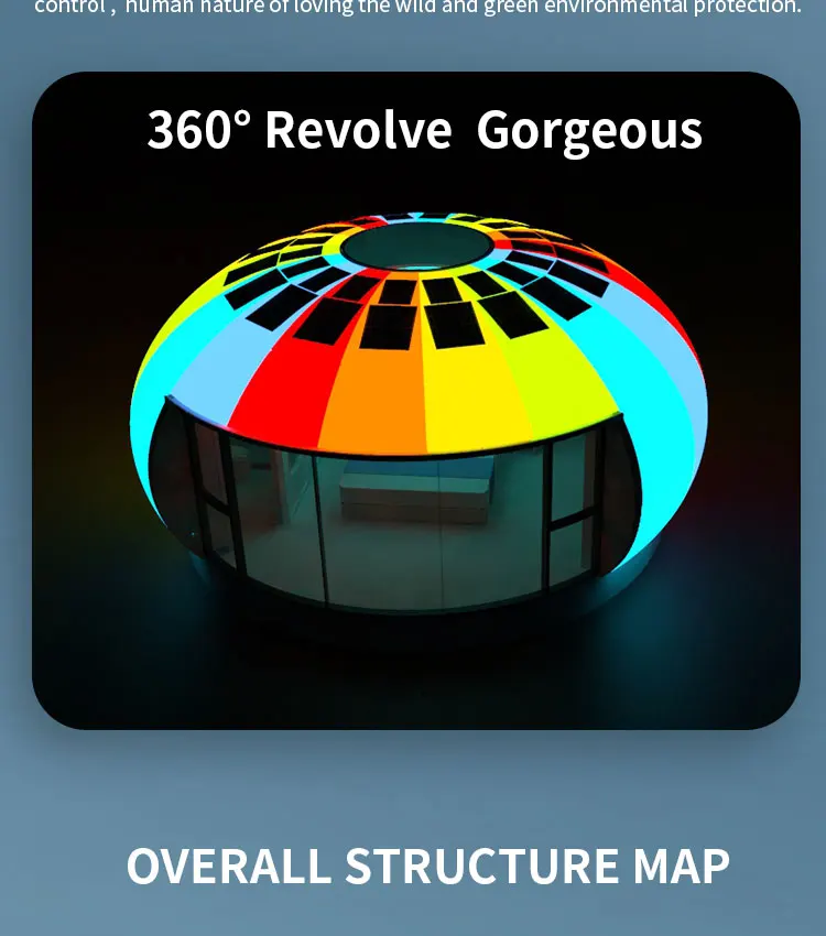 Future Residence easy assembled luxury prefabricated villa for hotel