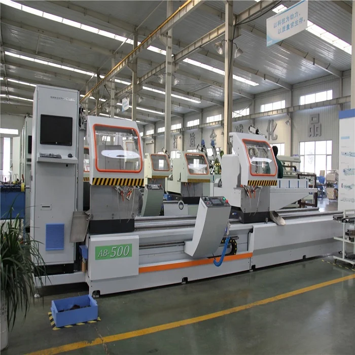 Aluminum window door fabrication machine