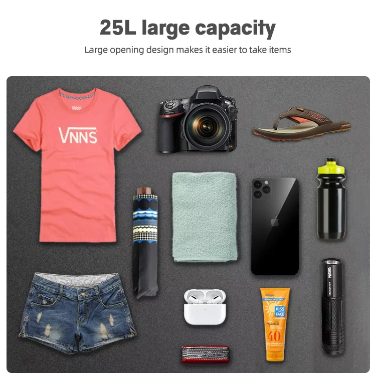 BESTOP Hot Sale Waterproof Outdoor Sport Large Capacity 25L Floating Upstream Bag Dry Backpack