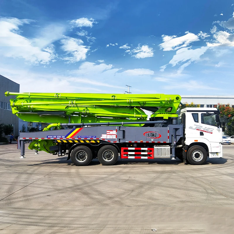 Manufacturing Plant Concrete Truck Mounted Boom Pump