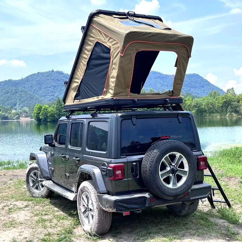 Aluminium Pop Up Auto Camping Aluminum Hard Shell Roof Top Tent for camping