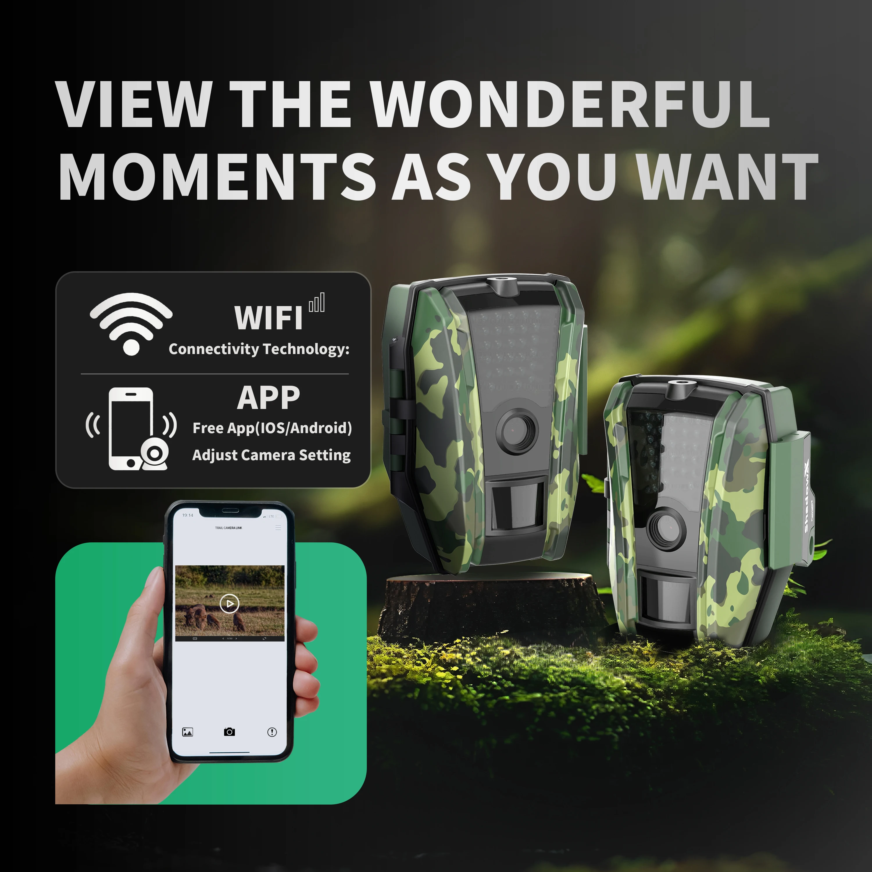 Камера для охоты с Wi-Fi