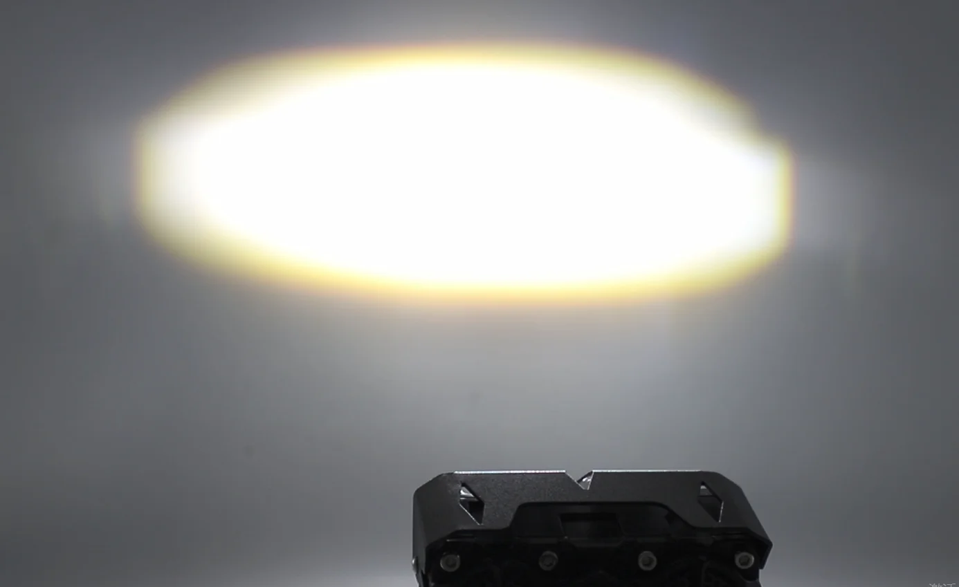 External laser gun super bright high low beam led motorcycle light