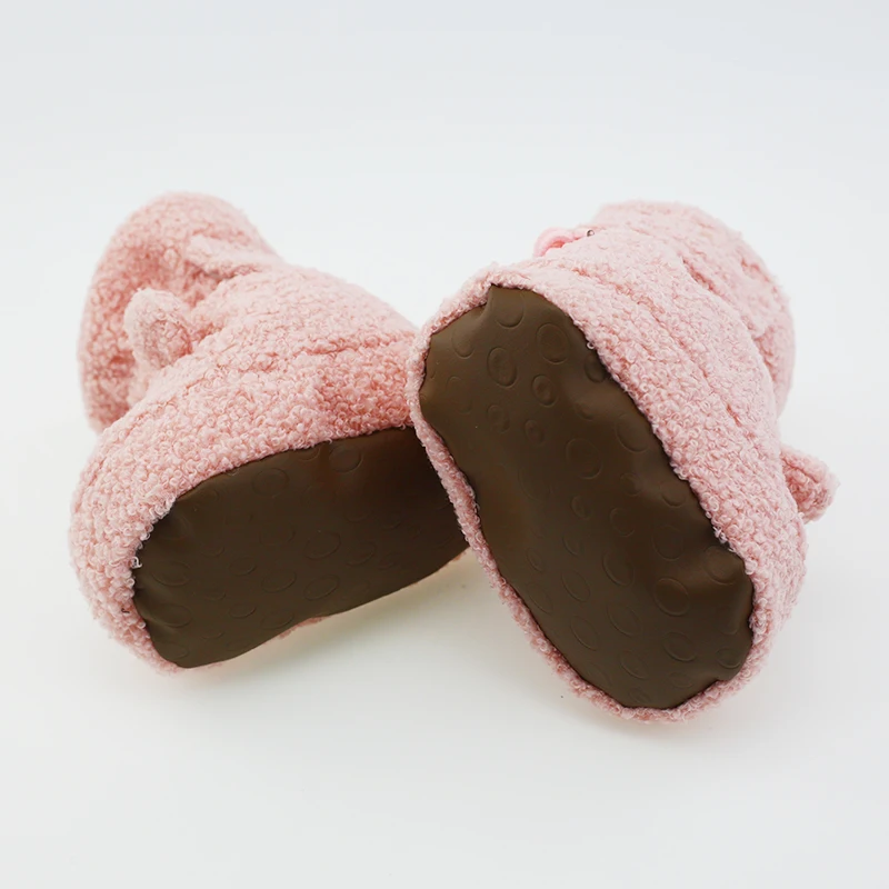 
Cute Winter Babi Shoes Boots Infants Warm3-d embroidery Shoes Girls Baby Booties Suede FabricBoy Baby Boots Newborn Shoes 
