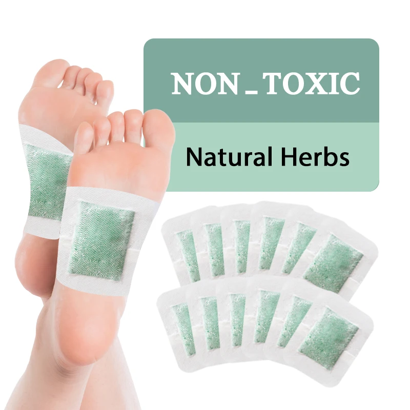 health product Chinese herbal natual detox foot patch for promoting sleeping