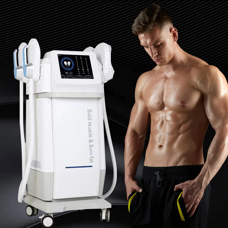 2022 newest rf body shape machine vertical 4 handles ems machine slim with RF neo slimming equipment
