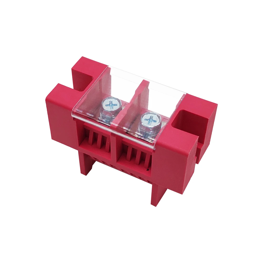 12V 24V 48V терминальный разъем питания 100A 2 варианта цвета: красный черный положительные и отрицательные для аккумуляторной батареи мотор