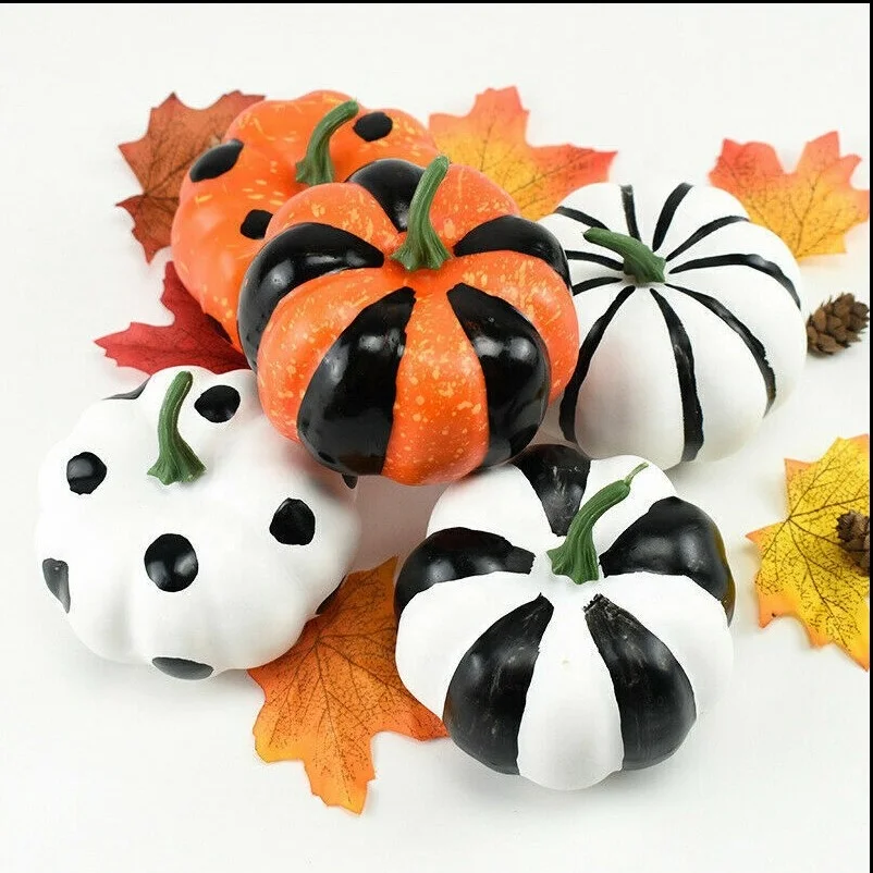 Artificial pumpkin Handicraft handicraft making for children Hallowmas