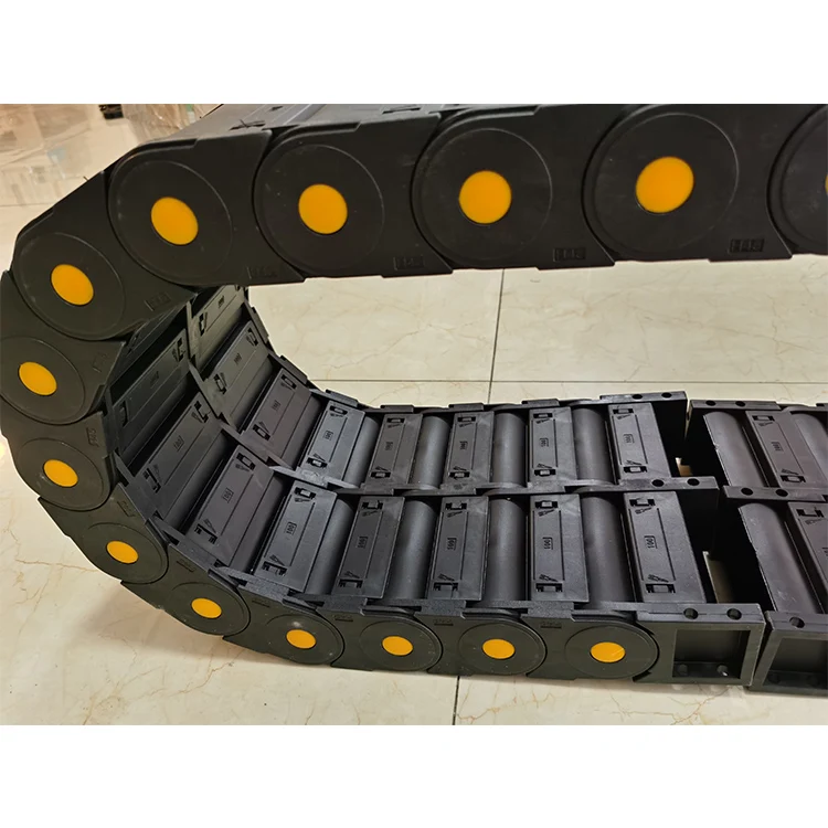 customized wholesale double row plastic cable chain drag chain conveyor chain
