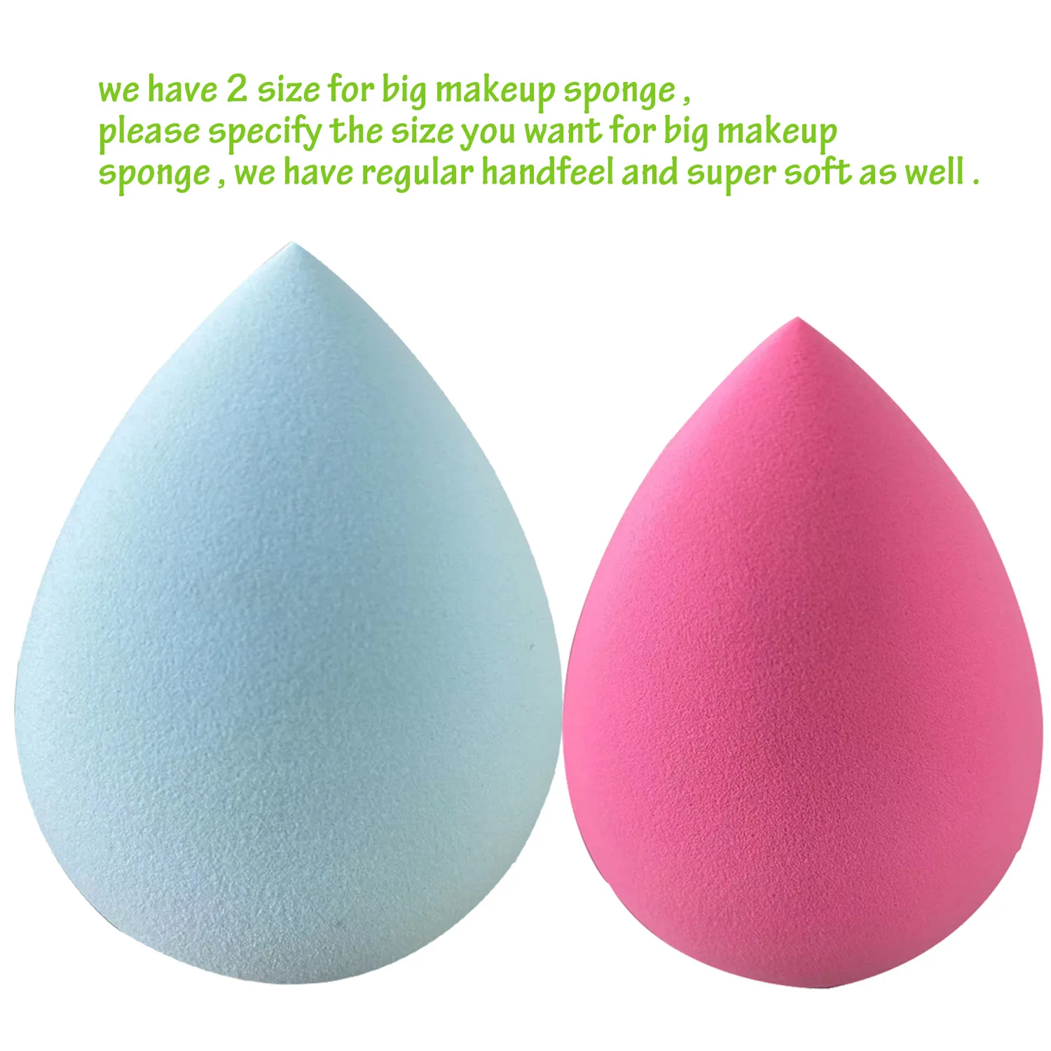 Wholesale Custom Big Makeup Puff Sponge Latex Free XxL Beauty Makeup Sponge
