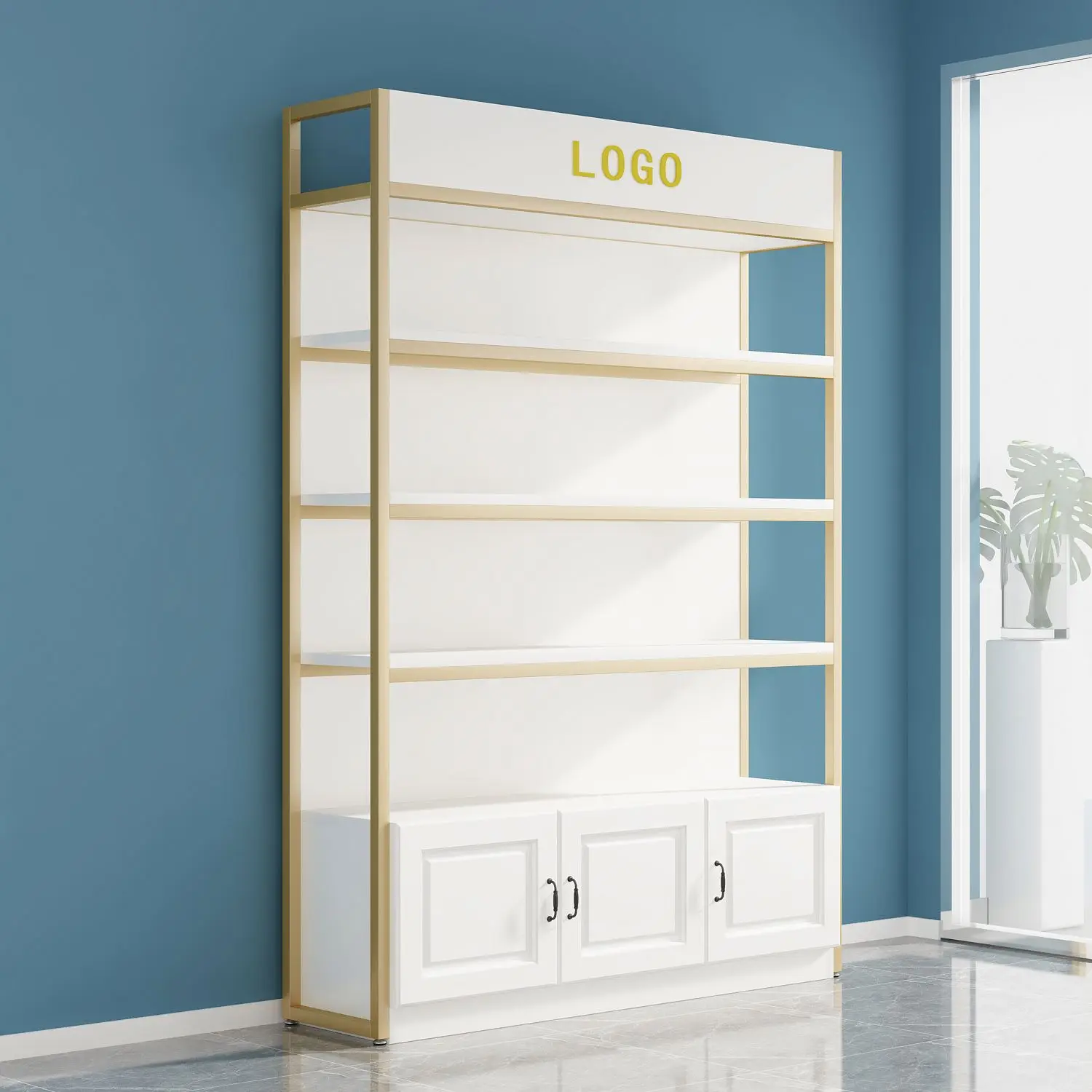 Wholesale Medical Store Pharmacy Furniture Medicine Vitamin Display Rack