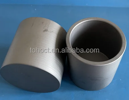 1650C SIC silicon carbide cylinder crucible