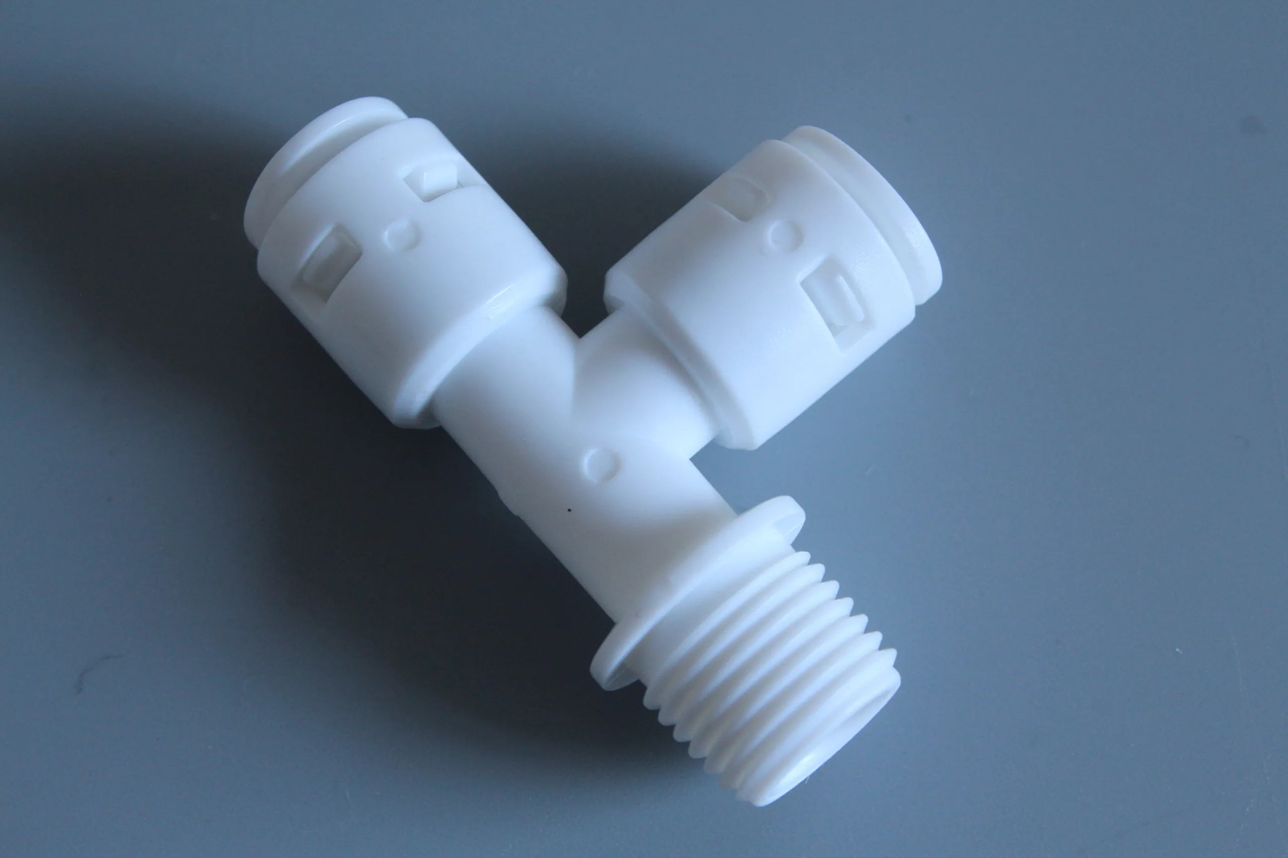 1/4 3/8 Inch Quick Connector male Tee Union tube Hose Connect Plastic  Water Filter Pipe Tube Fitting