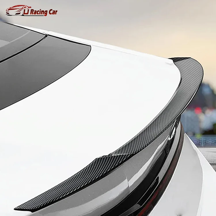 Carbon Fiber AMG Car Accessories Rear Trunk Lip Spoiler Wing Rear Tail Wing Decoration For Hyundai Elantra  2021+