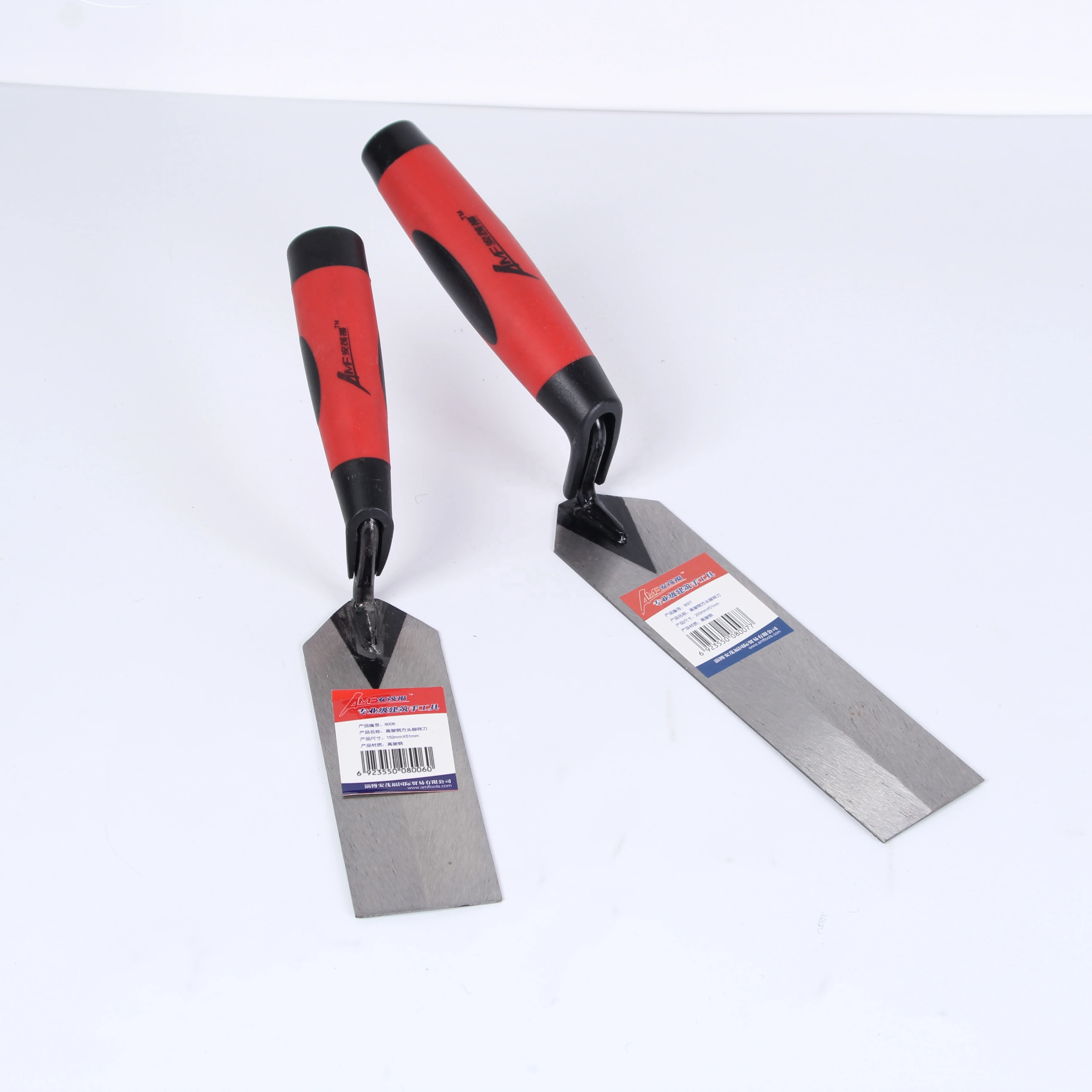 Concrete Masonry bricklaying trowel Hand Construction Tools High Carbon Steel Margin Trowel with High Quality
