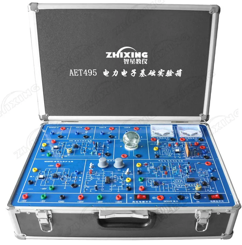 Basic electricity trainer kits electrical automatic didactic teaching training equipment dc impulse control unit au educational