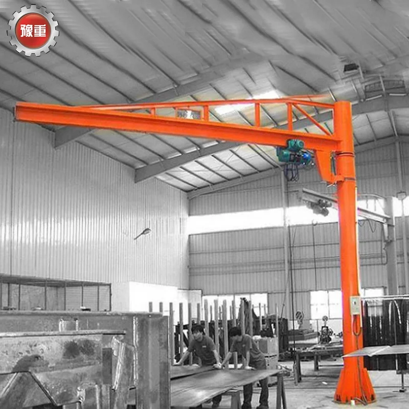 Column mounted Europe style slewing Jib cranes 5 ton 8 ton 7.5 ton jib crane