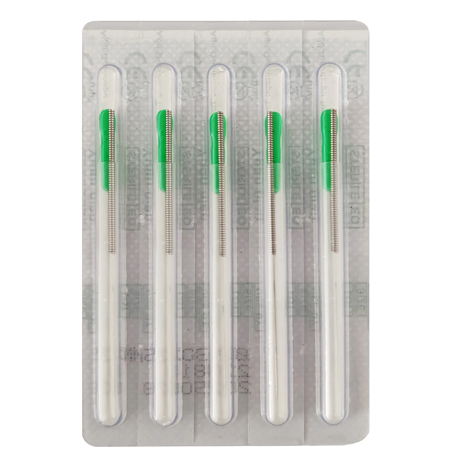 Disposable Chinese needle with individual with aluminum blister with 100 pcs