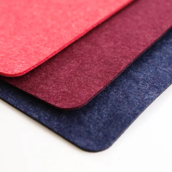 
Factory wholesale handmade Felt large mouse pad computer keyboard felt mat pad 