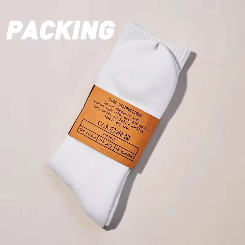 Бесплатный образец лучшие качественные оптовые носки для экипажа унисекс с индивидуальным дизайном логотипа спортивные