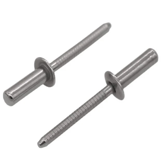 High Quality Custom Closed Type Blind Pop  Rivets Gun With Flat Round Head