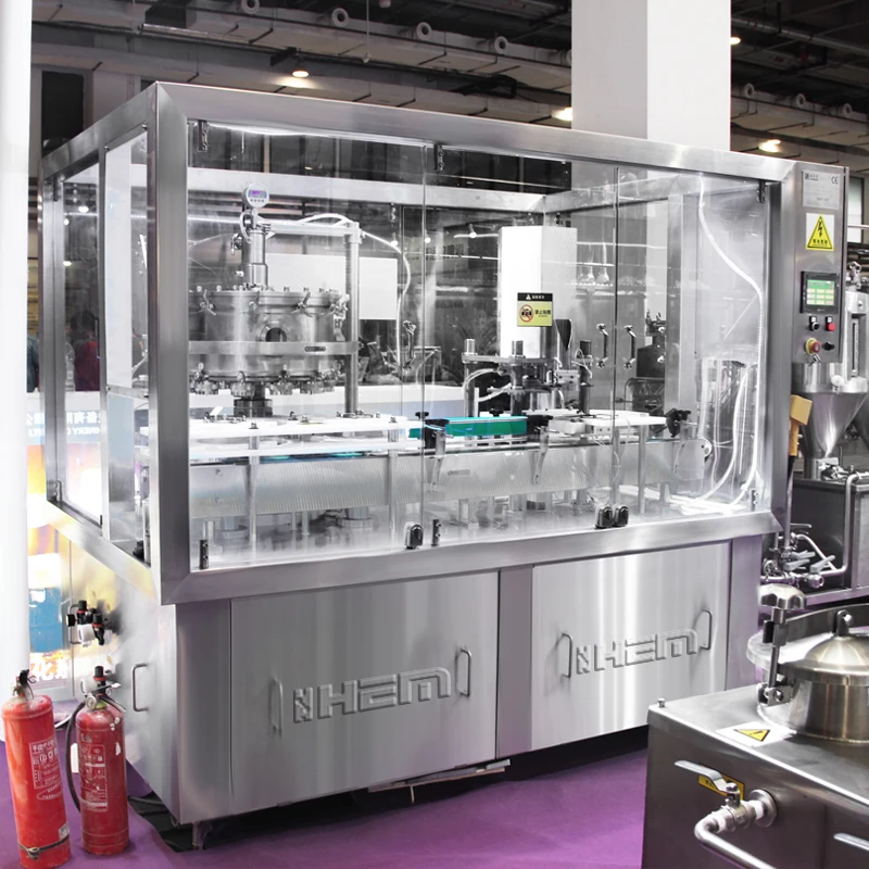 12-1 2000cph Beer Canning Machine Brewery Filling Machine