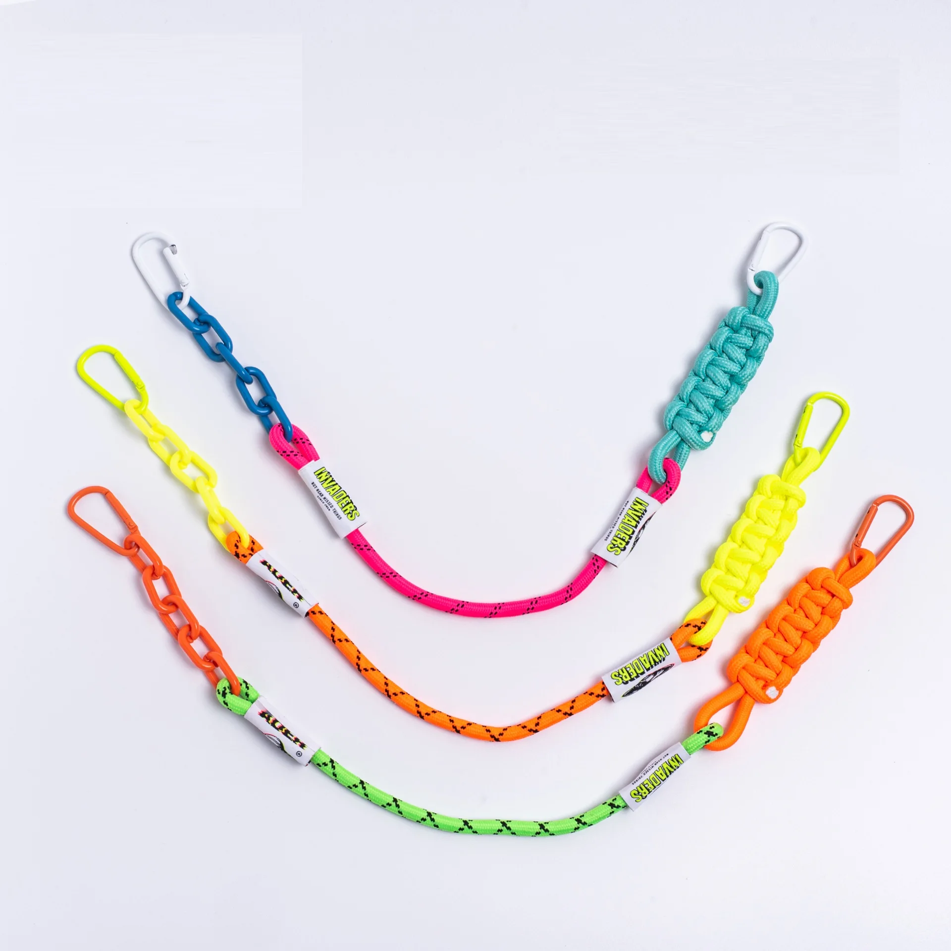 Новый дизайн «сделай сам», многоцветный брелок, веревочный шнурок с цепочкой для чехла мобильного телефона