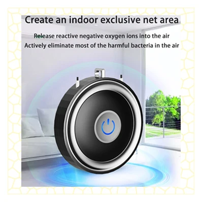 New design portable revitalizer led car air purifier rechargeable OEM/ODM Air Purifiers with stock