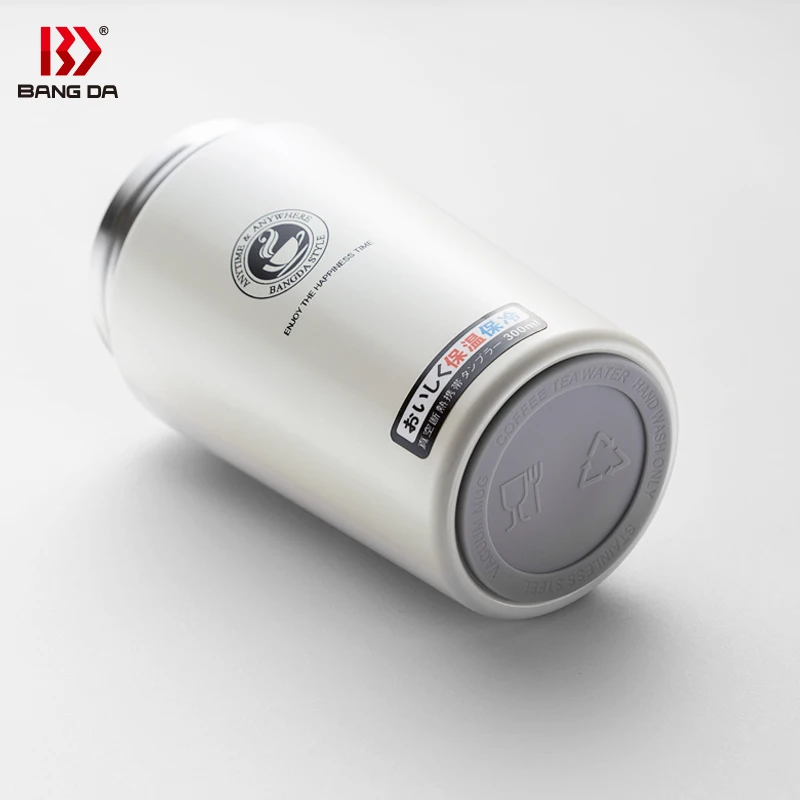 customize 370ml BPA free Thermos Coffee Cup Insulated Tumbler stainless steel  bottle copper plating bottle