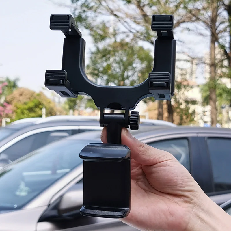 High Quality Rotatable Retractable Rearview Car Phone Holder